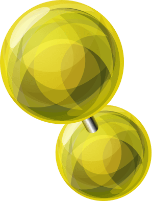 yellow Atoms
